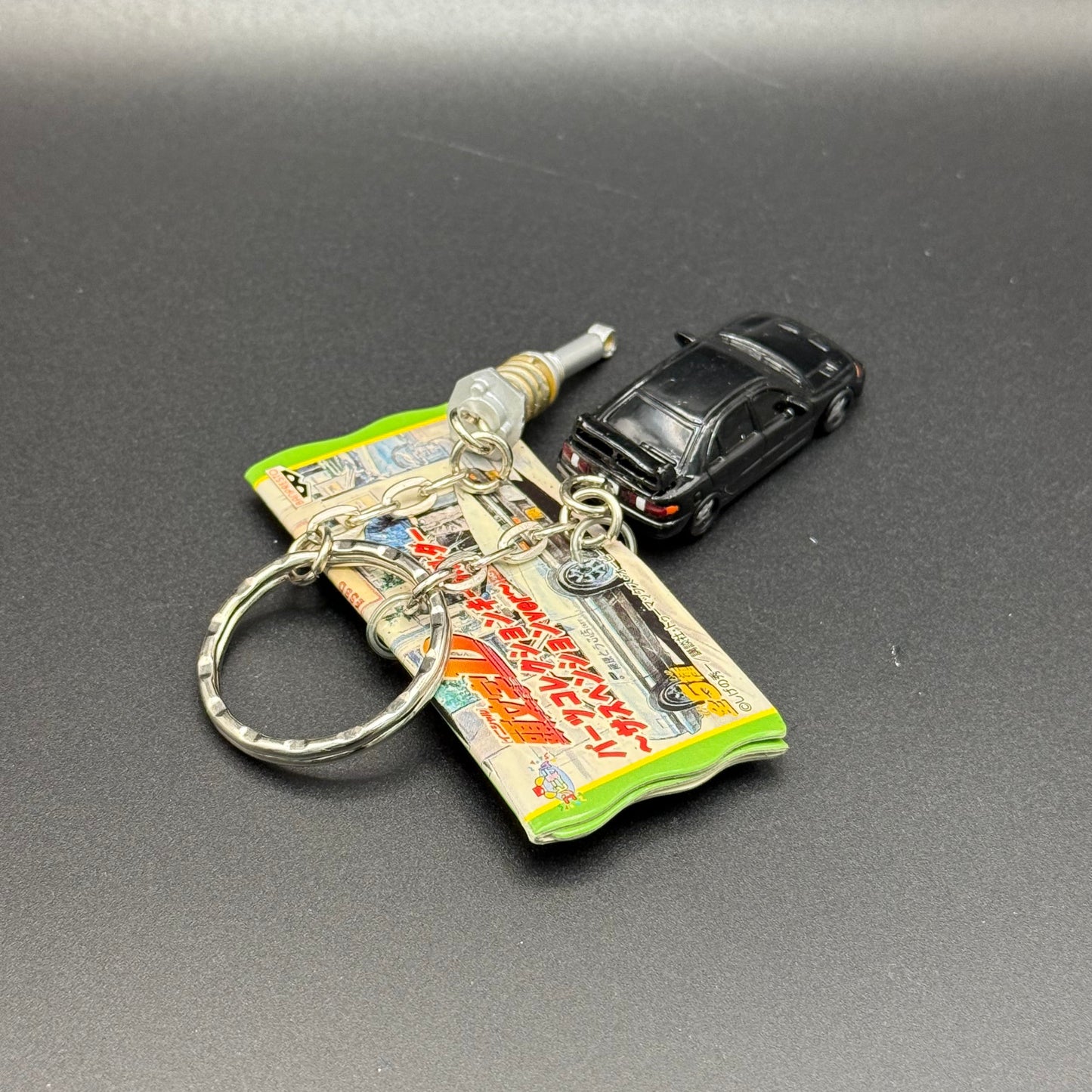 Initial D Suspension Keychain