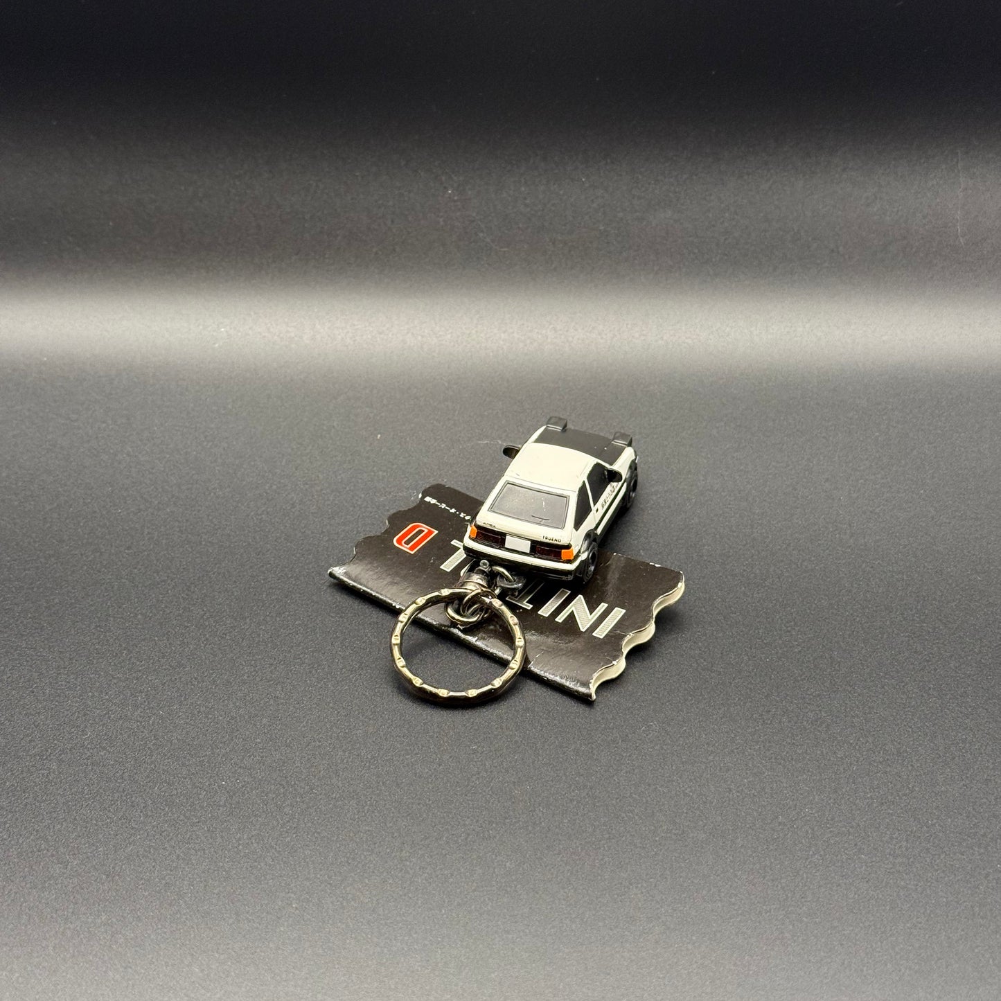 AE86 Black Hood Initial D Keychain