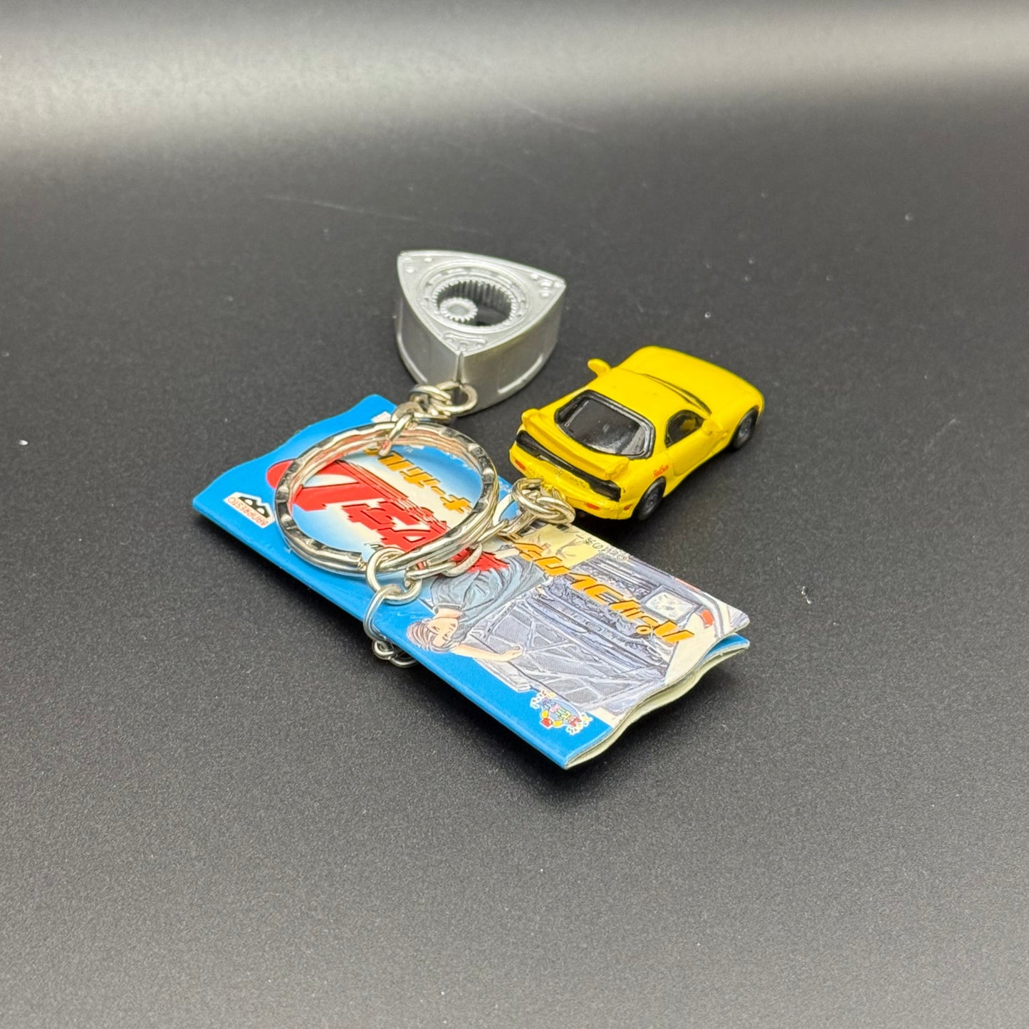 Initial D Car Part Keychain