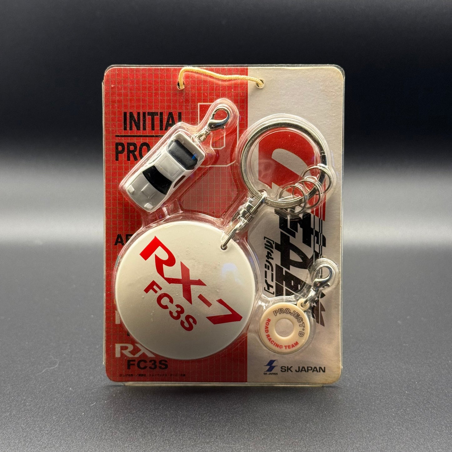 RX7 FC Initial D Plastic Keychain Set