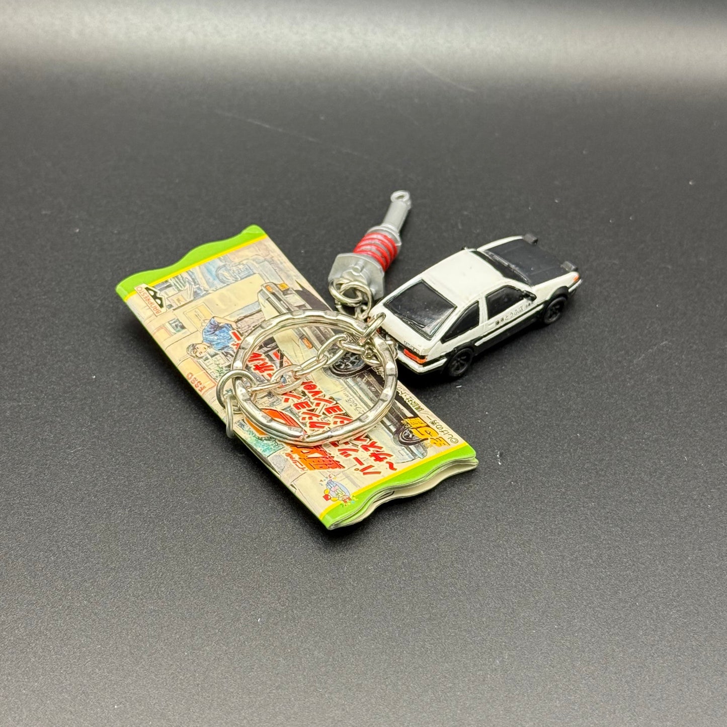 Initial D Suspension Keychain