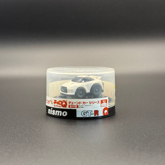 Mini Choro Q White R35 GTR