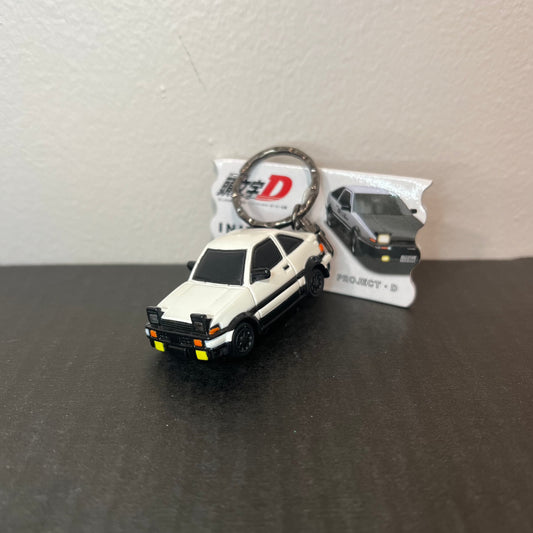 AE86 Initial D Keychain