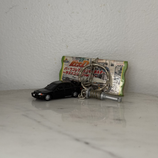 Evo 3 GSR Suspension Initial D Keychain